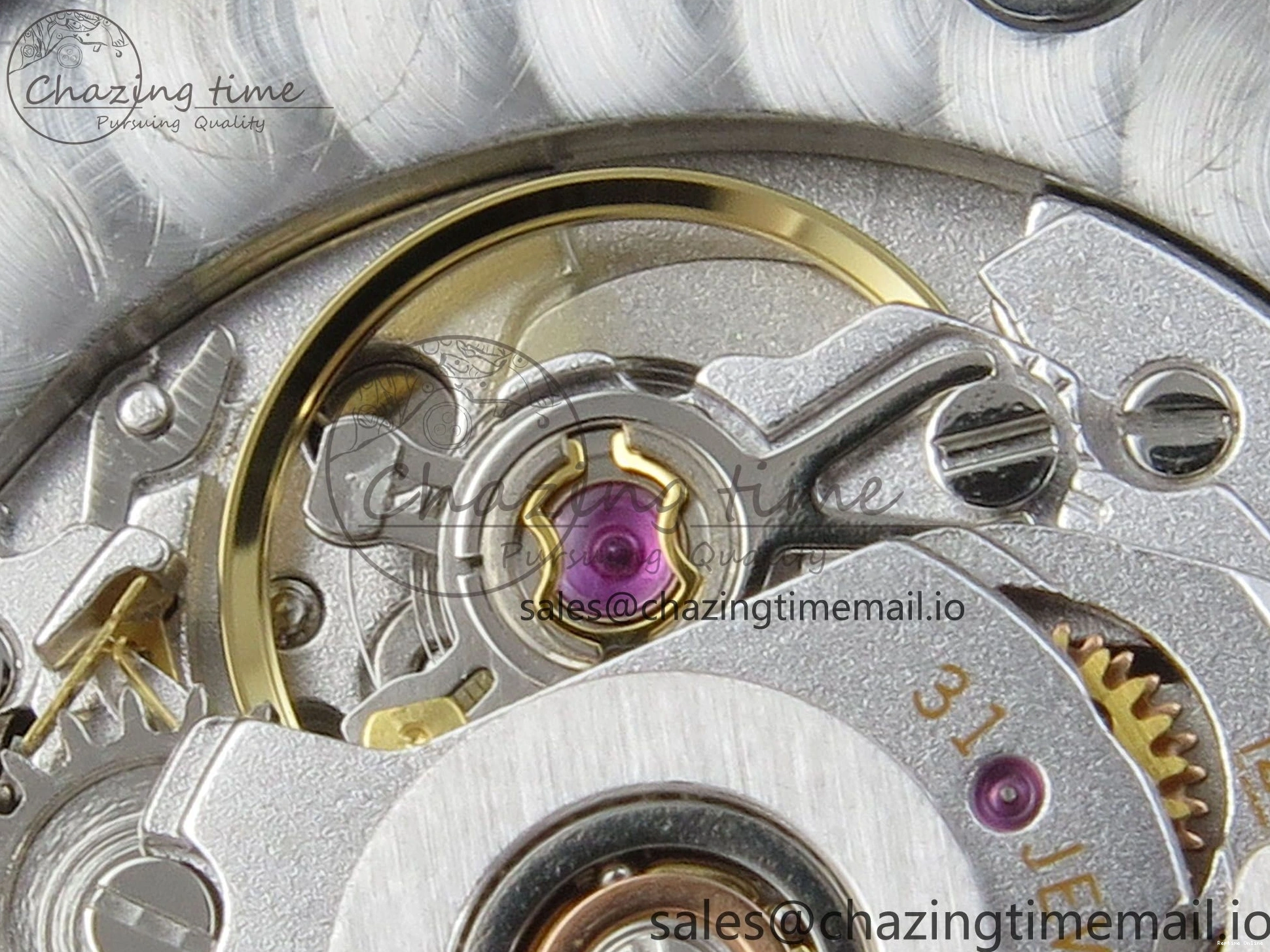 0228 Popular DateJust 31 278274 THBF 1:1 Best Edition 904L Steel Gray Diamond Dial on SS Jubilee Bracelet HZ Cal. 5